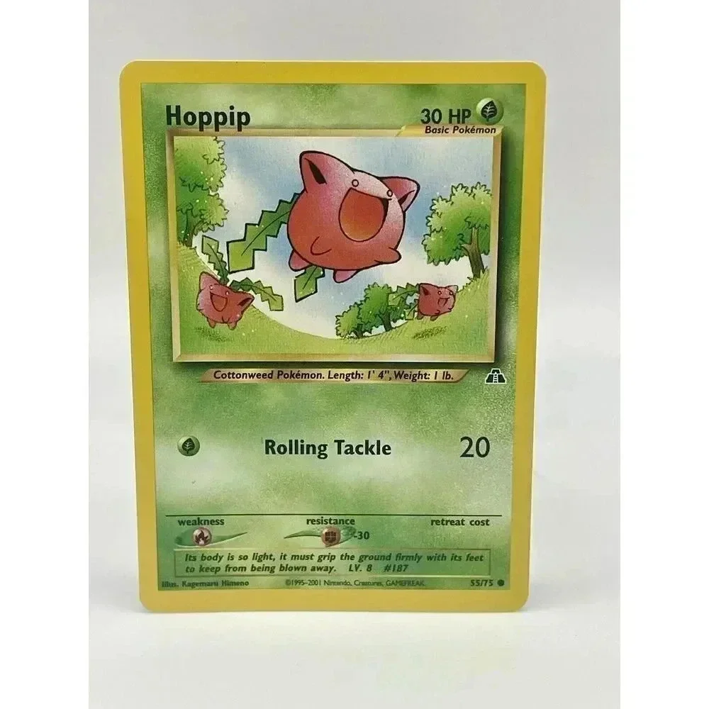 Hoppip‎ 55/75 Neo Discovery Non Holo Vintage 2001 Unlimited Common Pokemon